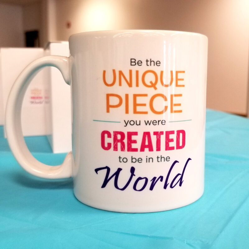 Connect the Nations "Unique Piece" Mug design